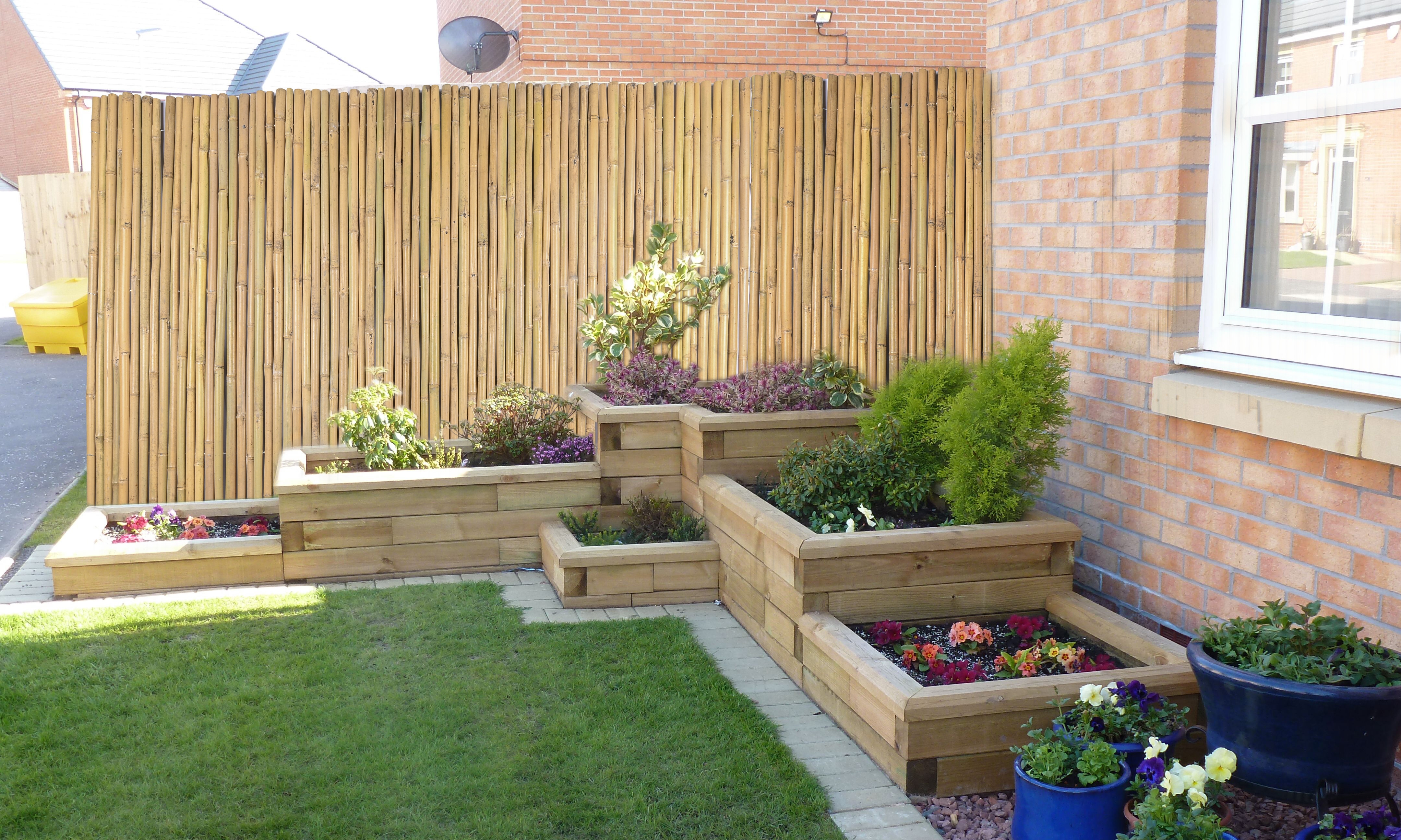 Punched Bamboo Fence φ18-22mm